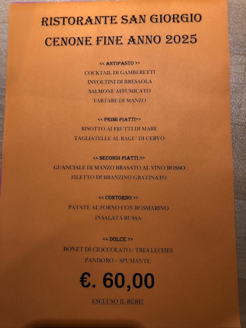 Ristorante Pizzeria San Giorgio