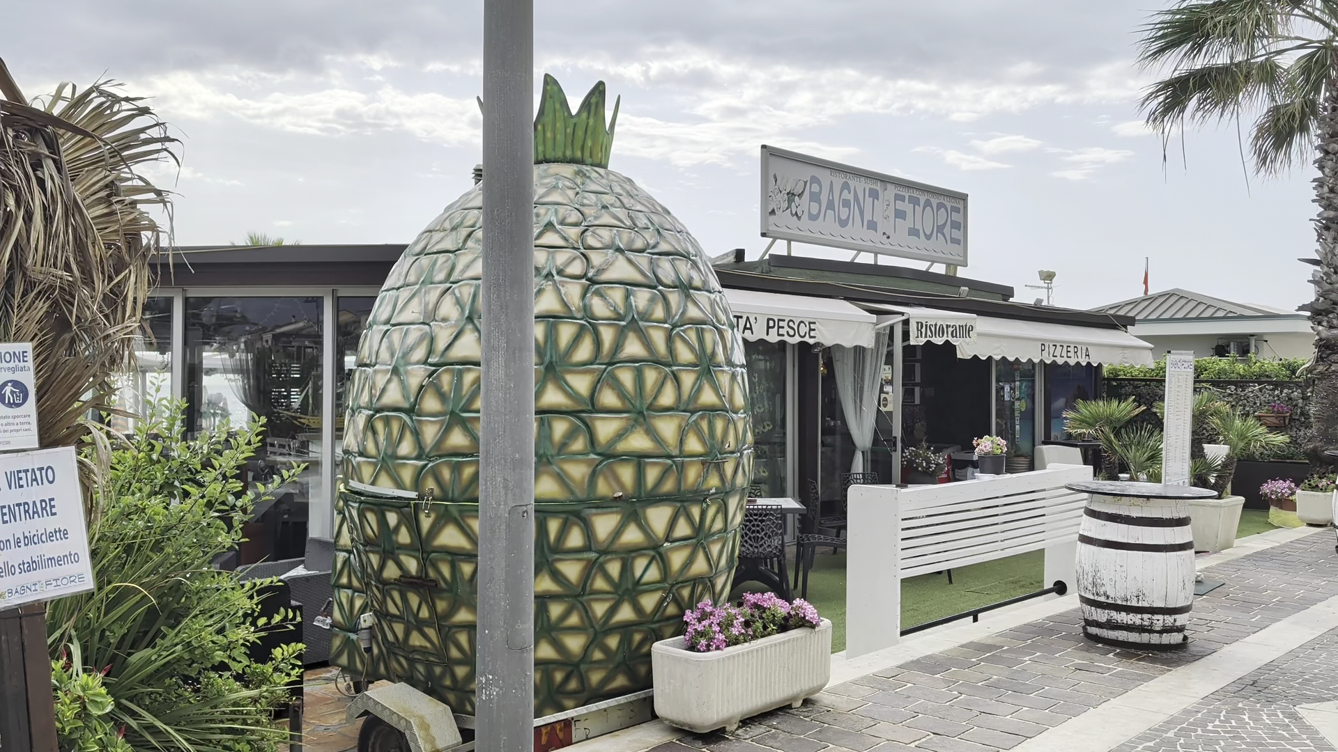 Ristorante Pizzeria Sushi Bar Bagni Fiore, Porto Recanati