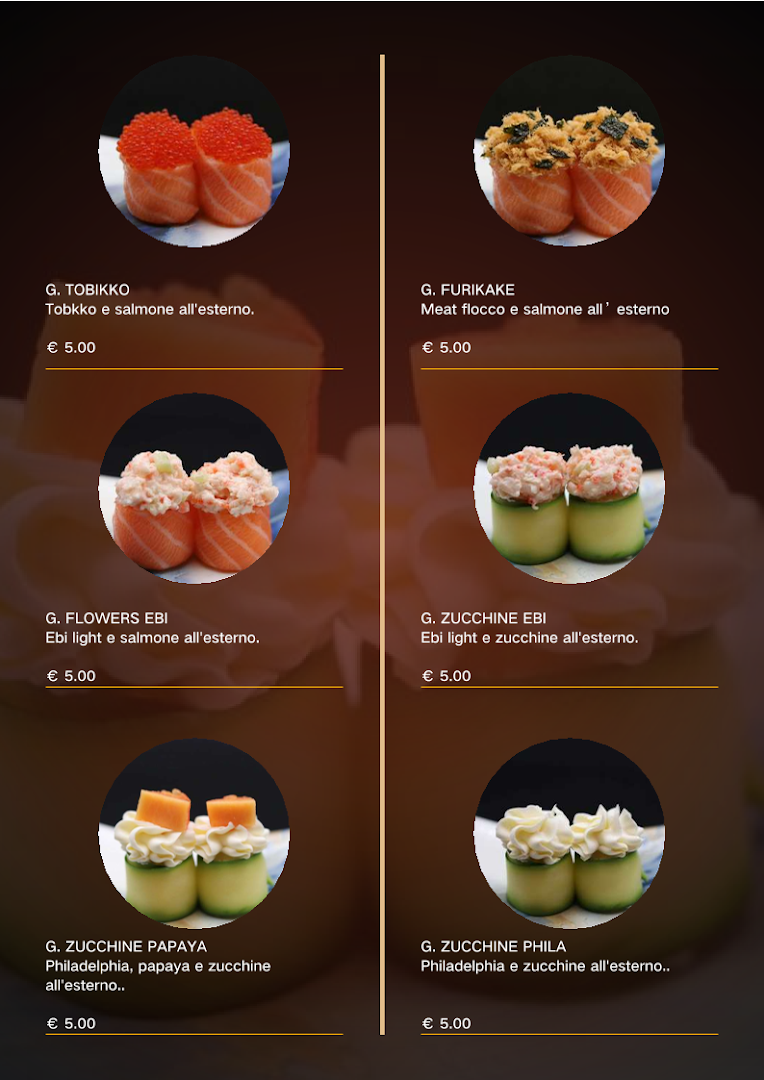 Ristorante Sushi Hayashi, Crocioni