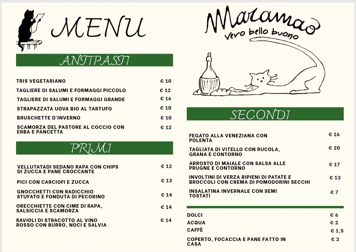 Maramao Pane e Vin Ristorante Perugia