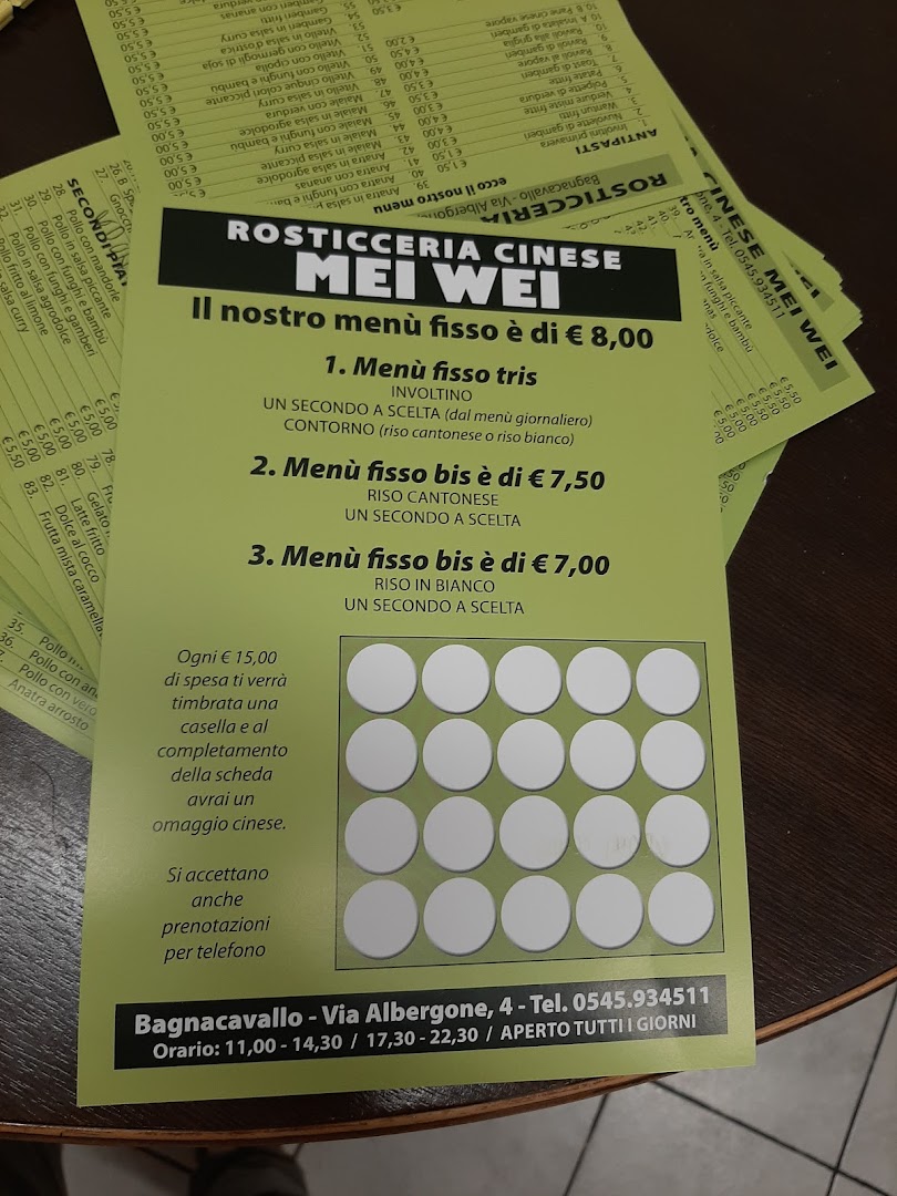 Rosticceria Cinese Mei Wei Di Hu Qichao