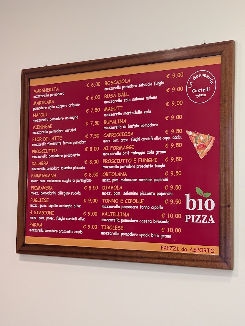 SALUMERIA CASTELLI "TAVOLA CALDA PIZZERIA", Rosate