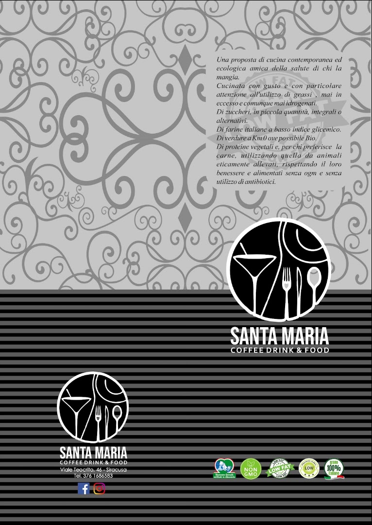 Santa Maria Coffee Drink & Food