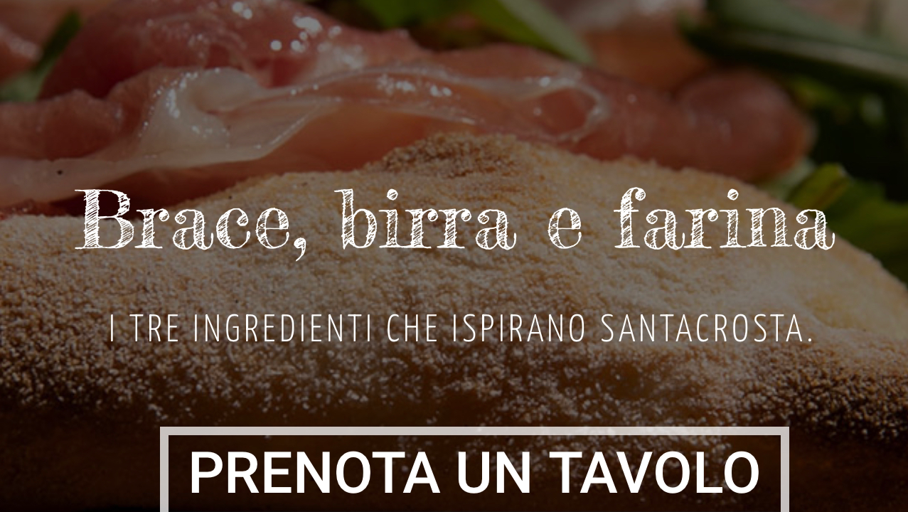 Santacrosta, Brace, Birra & Farina, Bisceglie