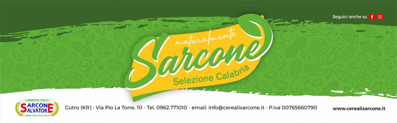 Sarcone - Selezione Calabria | Legumi, Snack e Frutta Secca