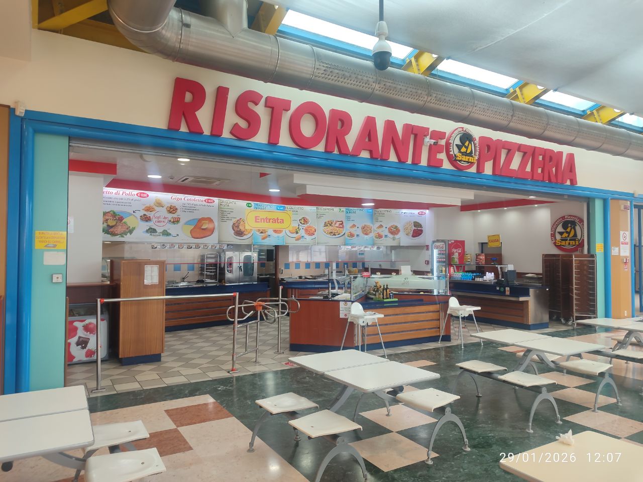 Sarni Ristorazione Campobasso Centro Commerciale Monforte