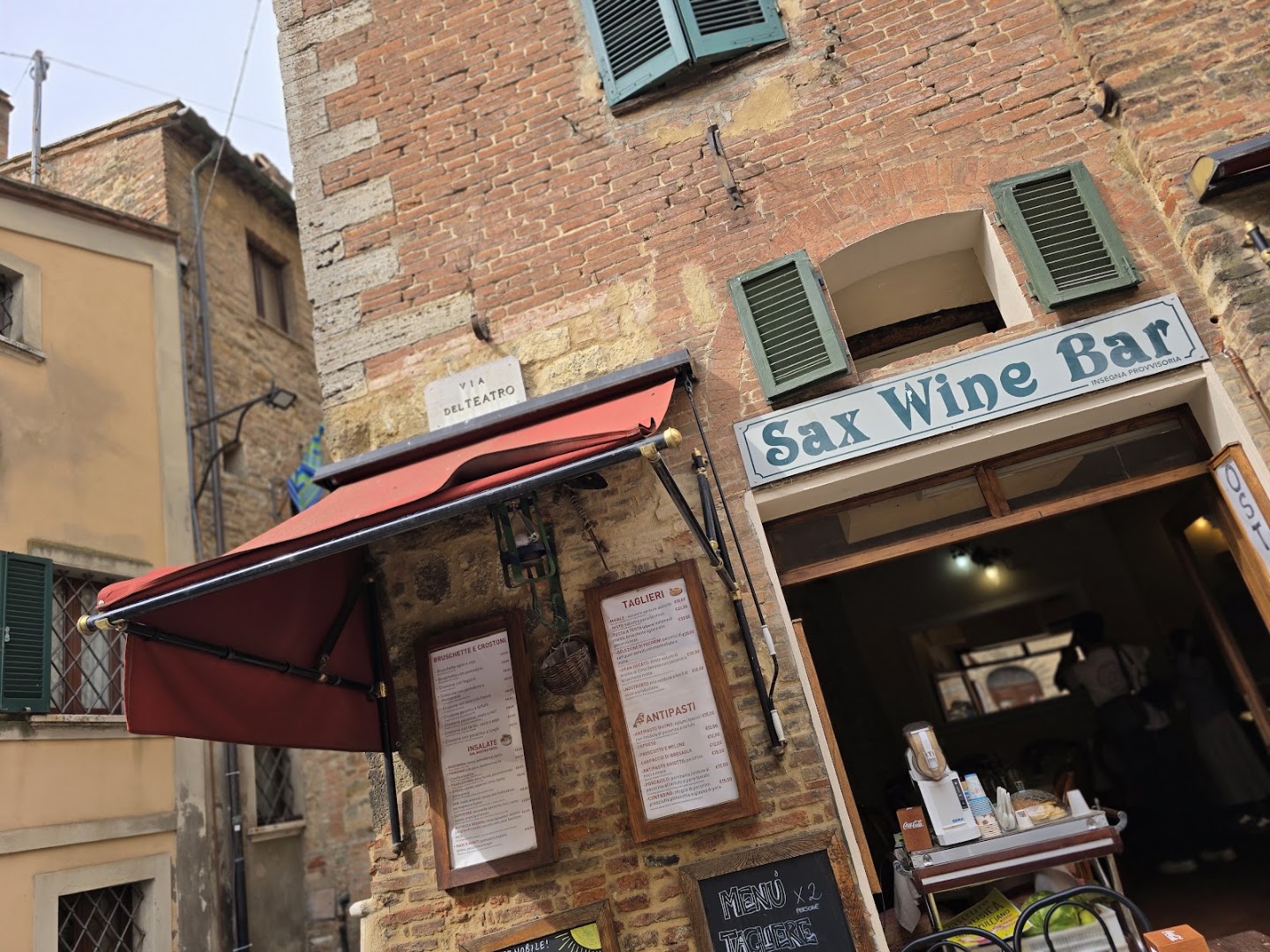 Sax Wine Bar, Montepulciano