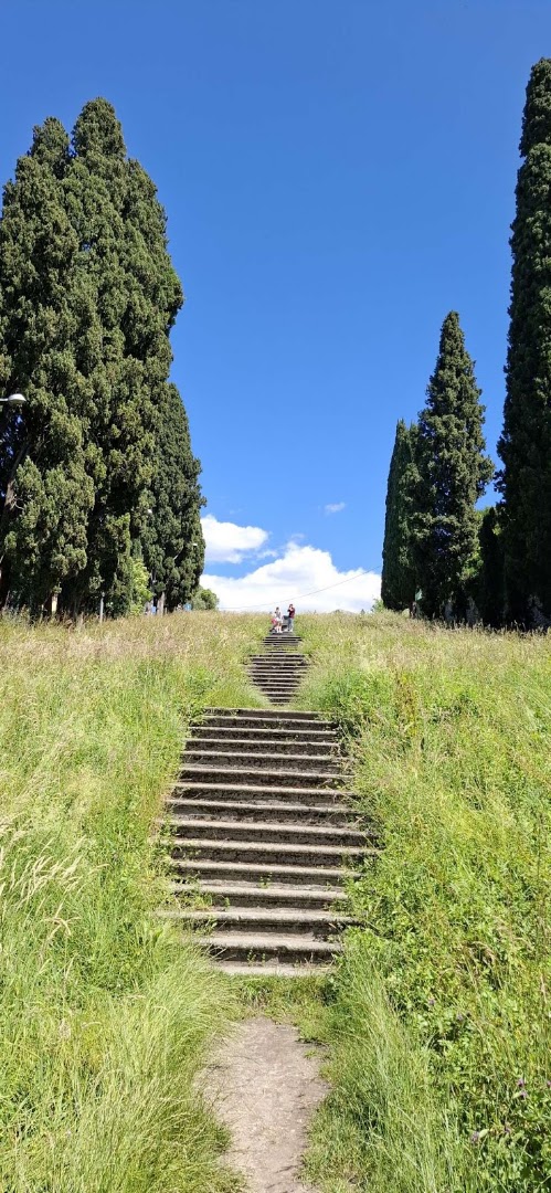 Scalinata per accedere a Villa Giulia, Bellagio