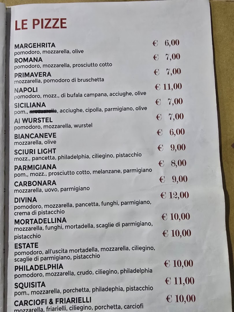 Sciuri Sciuri Ristorante Pizzeria, Porto Empedocle