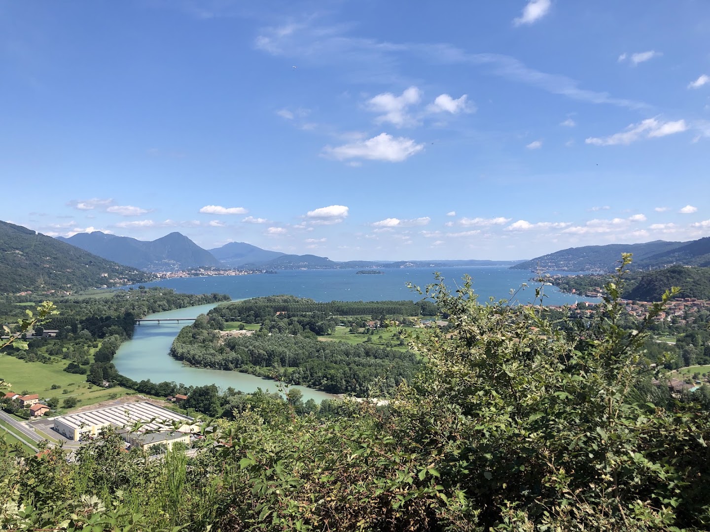 Sentiero azzurro arrivo a Mergozzo