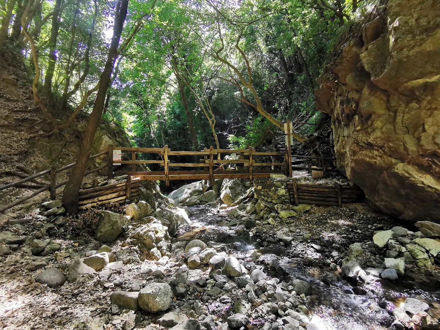 Sentiero Cascata Campanaro Zagarise