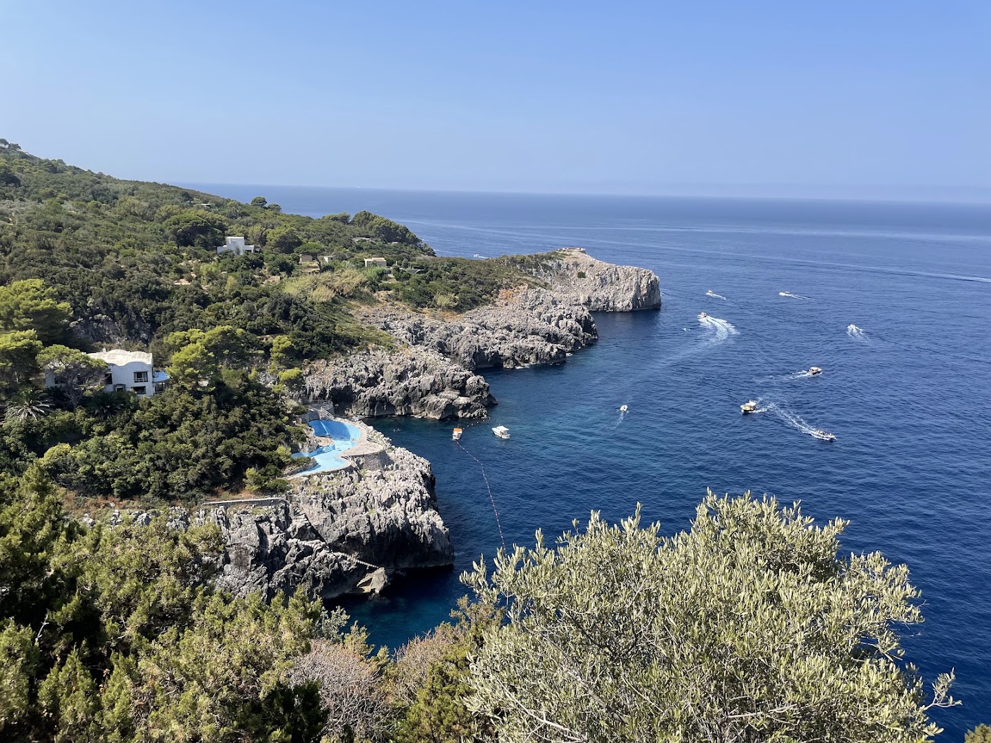 Sentiero dei Fortini Borbonici, Anacapri