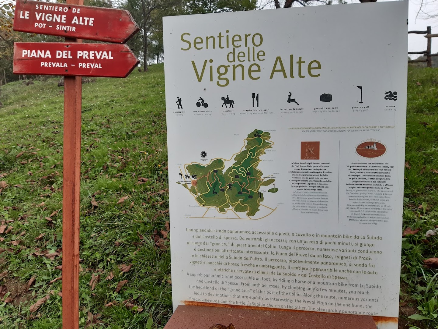 Sentiero delle Vigne Alte