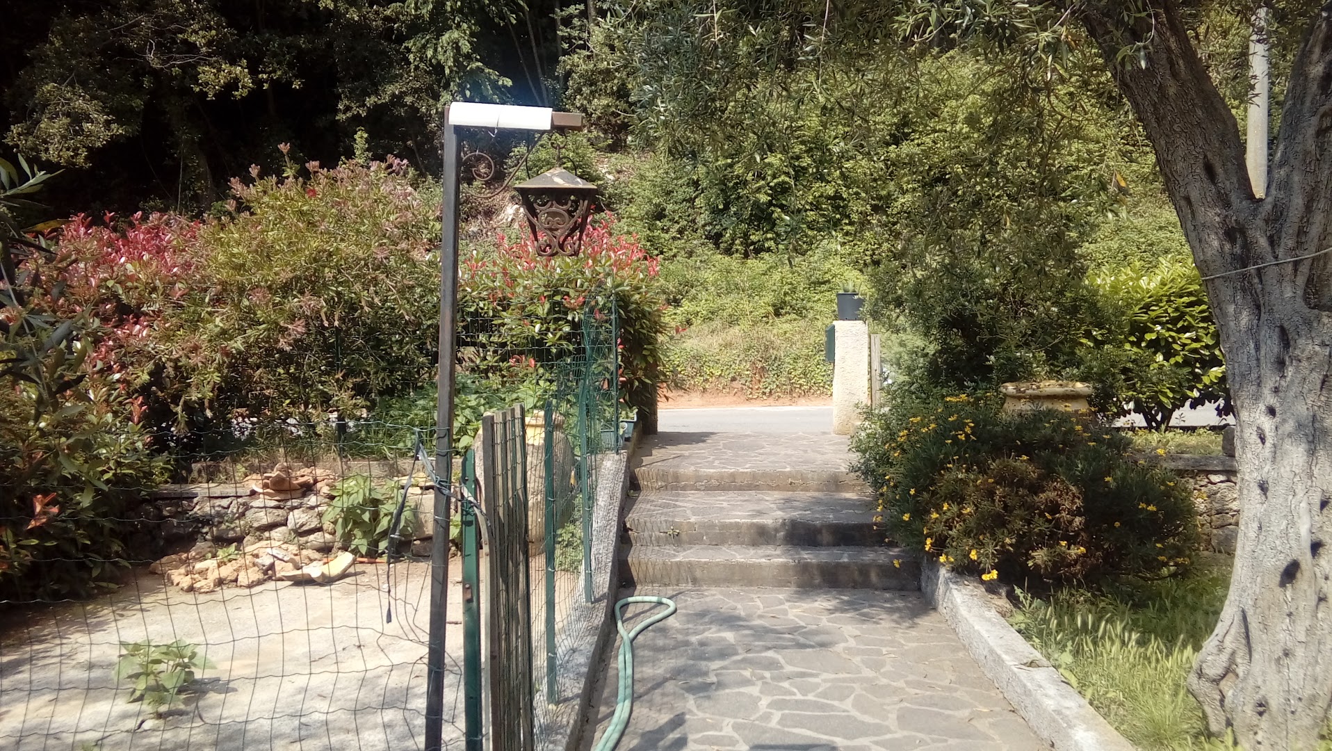 sentiero per Castrum Perticae e Sant'Antonino