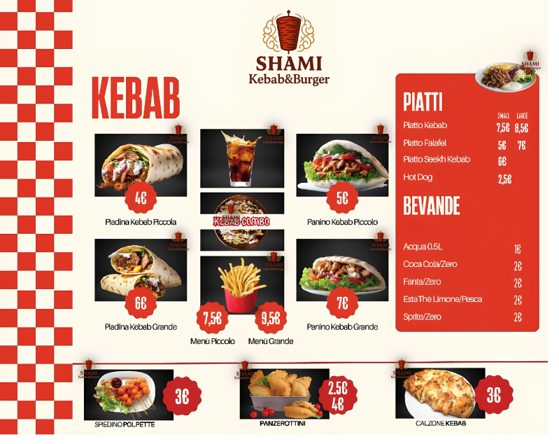 Shami Kebab, Oria