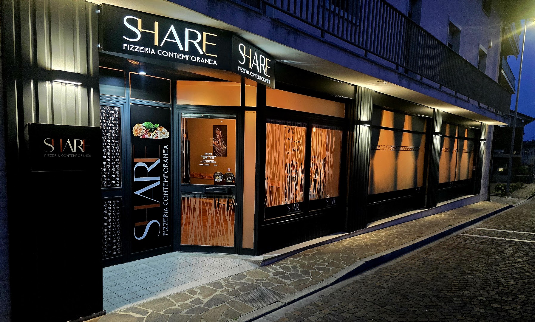 Share pizzeria contemporanea