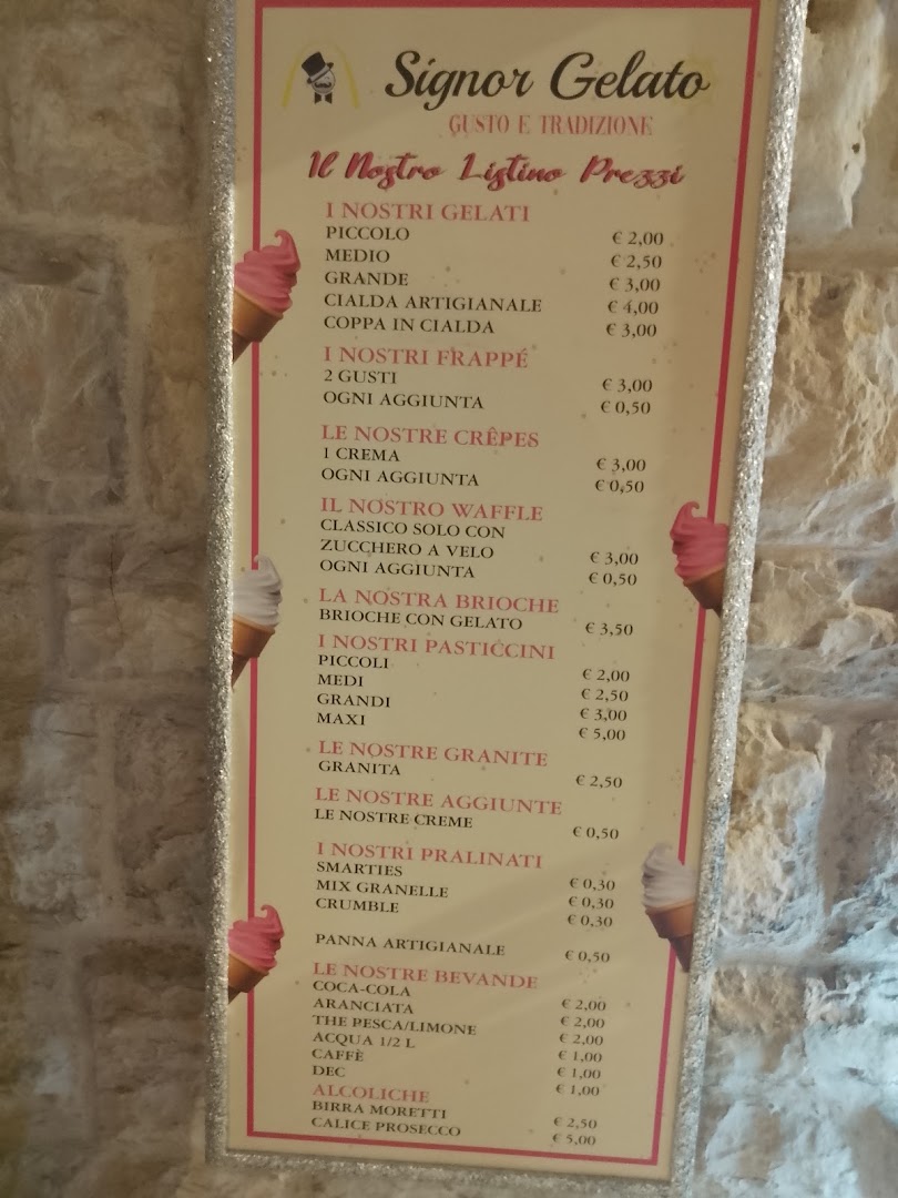 Signor gelato Trani