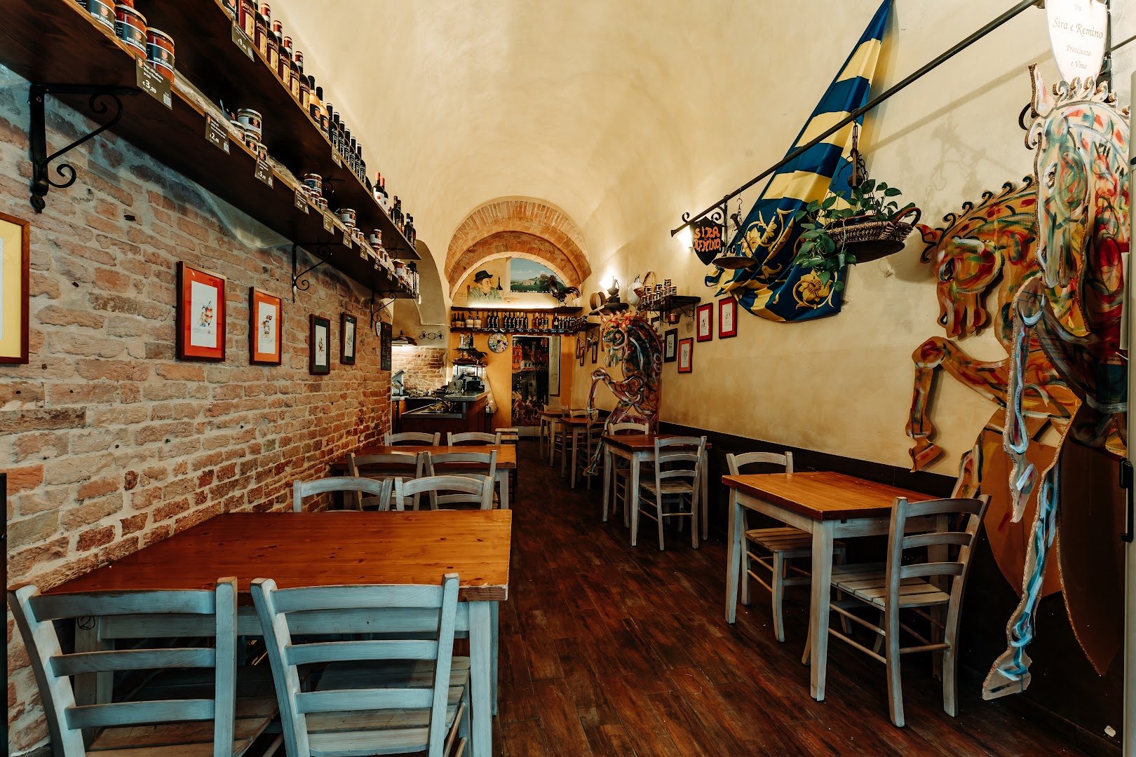 Sira e Remino - L'Osteria a Siena