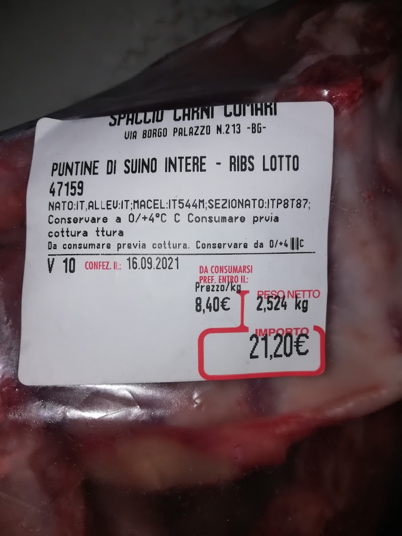 Spaccio Carni Celadina - Macelleria CO.MA.RI.