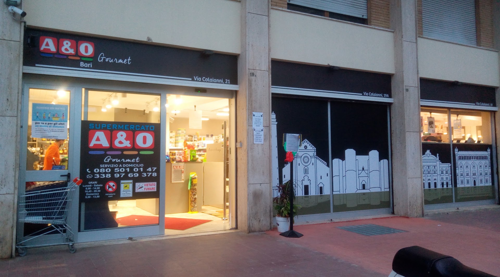 SPESA A&O, Bari
