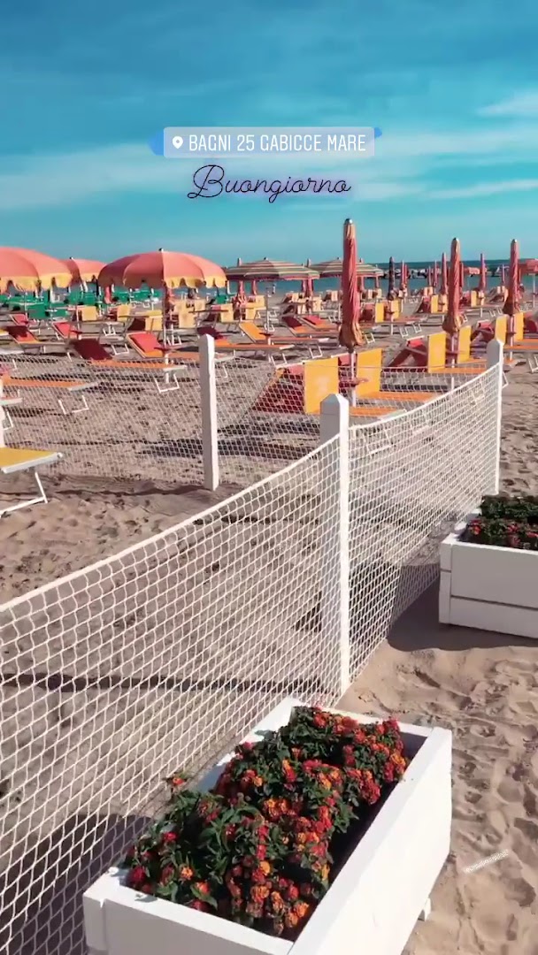 Spiaggia Bagni 25 Gabicce Mare