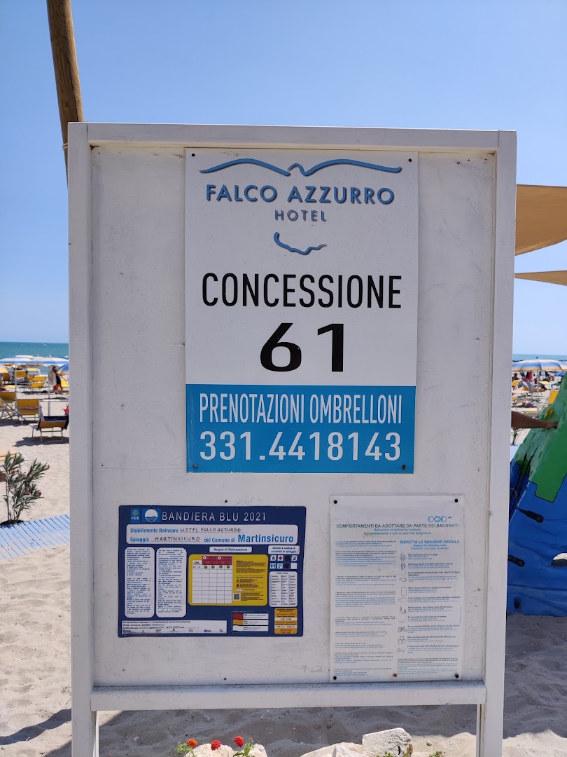 Spiaggia Hotel Falco Azzurro, Martinsicuro