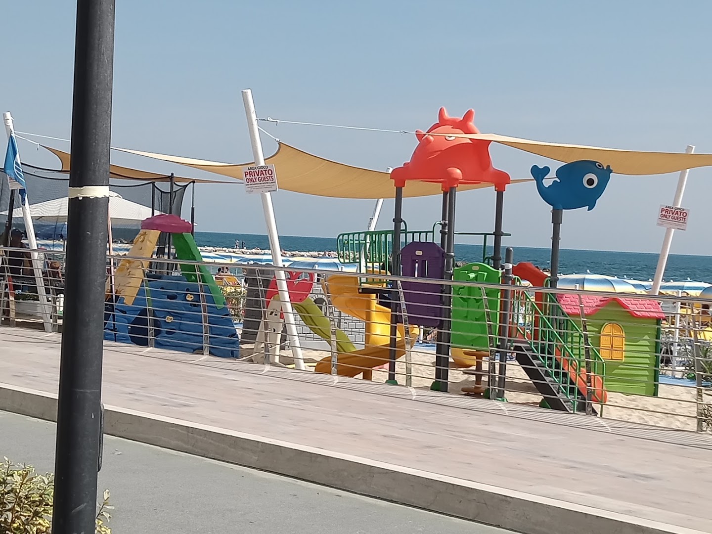 Spiaggia Hotel Falco Azzurro