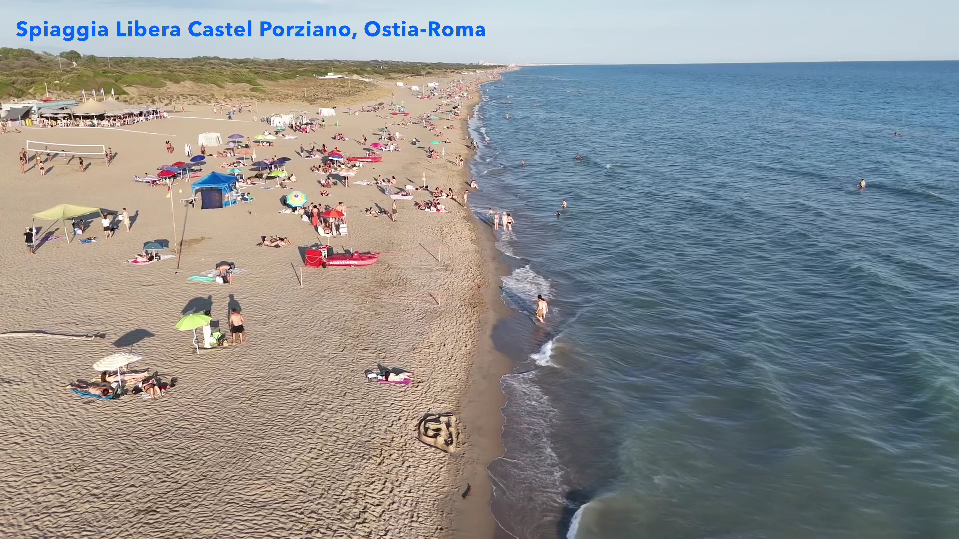 Spiaggia Libera Castel Porziano - Cancello 6