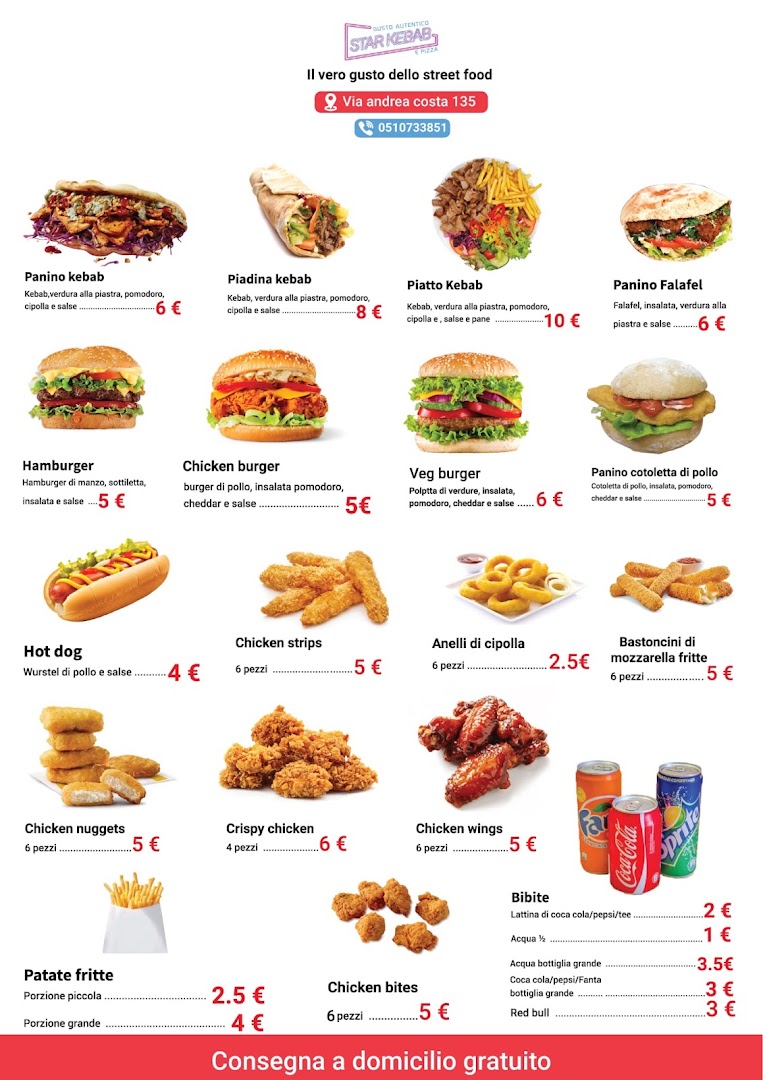 Star Kebab e pizza