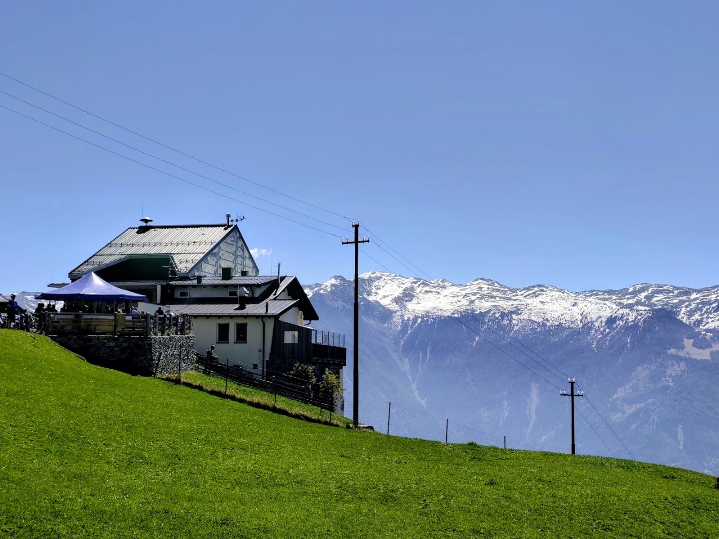 Stazione a monte funivia Laces - San Martino al Monte