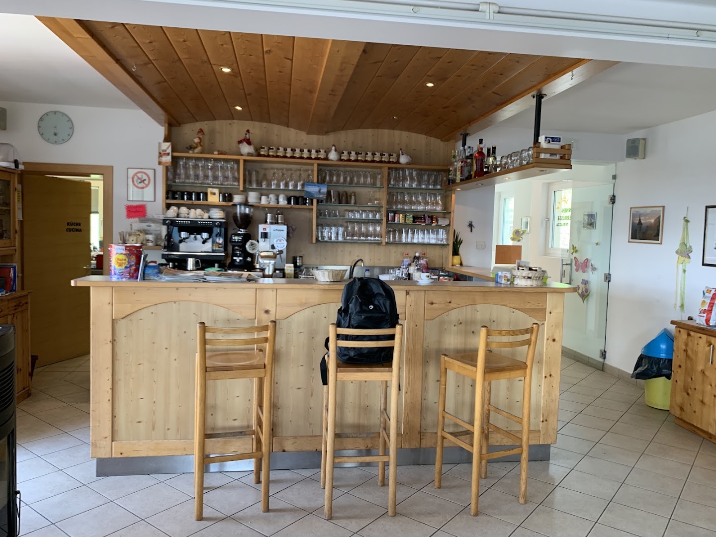 Stazione a monte funivia Laces - San Martino al Monte