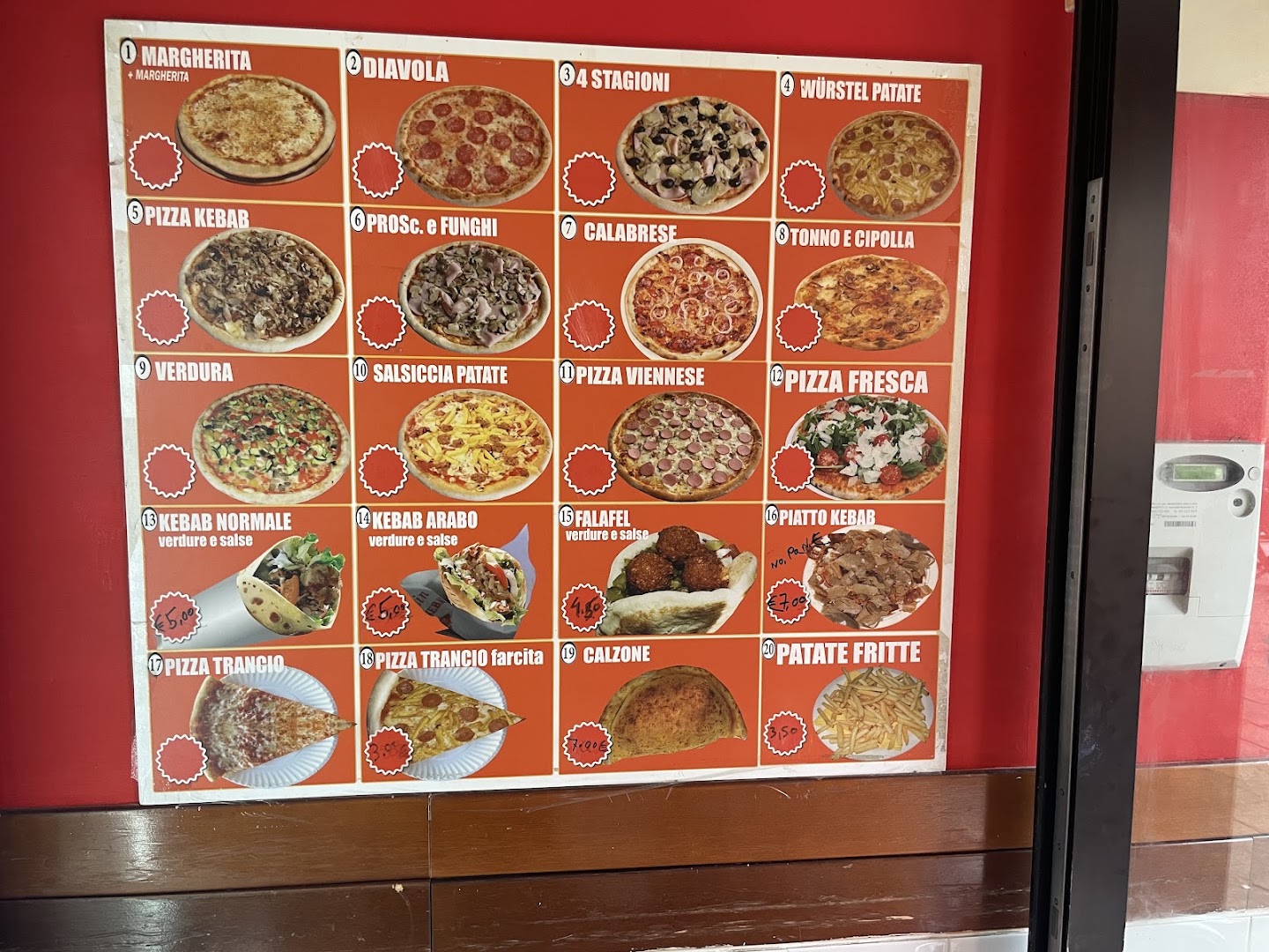 Steval pizza e kebab, Venezia