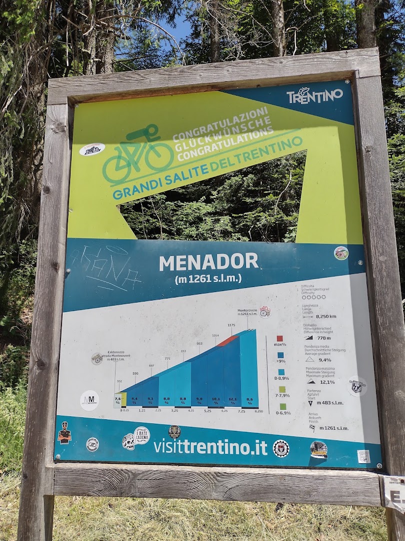Strada del Menador - Punto Panoramico