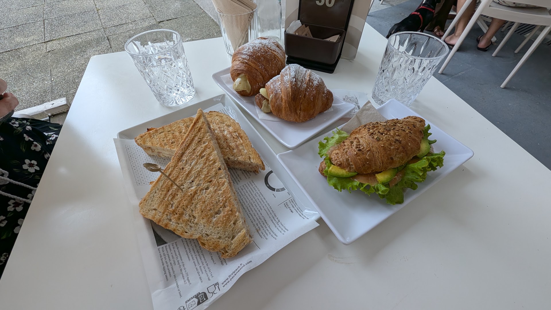 Sucré drink & food