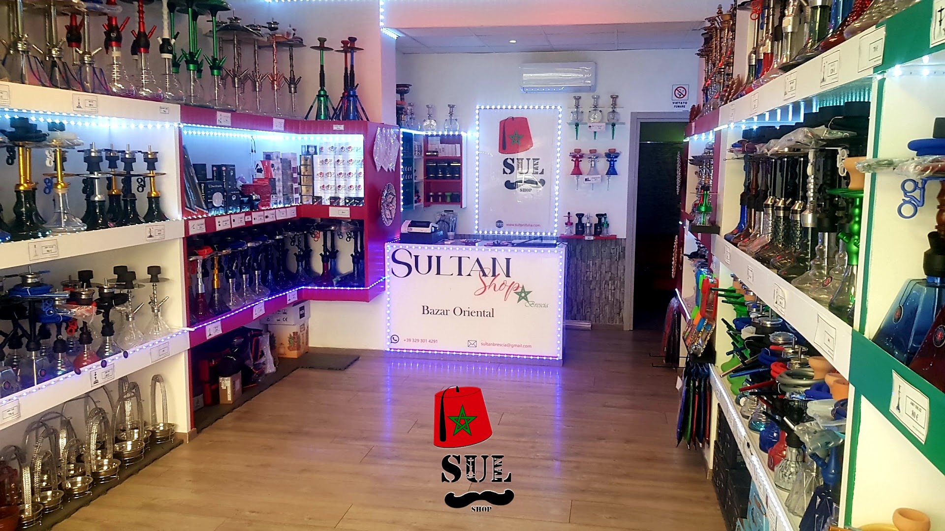Sultan Shop Brescia narghilè è accessori
