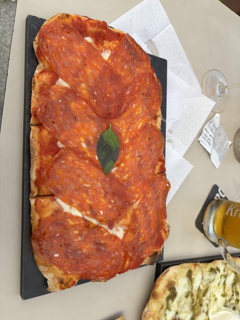 Sunrise pizza | cocktail | tiramisù