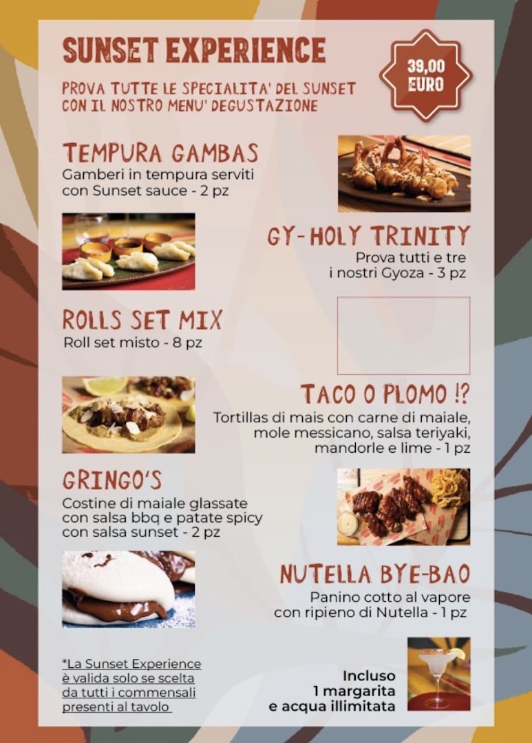 Sunset - Sushi & Tacos, Napoli