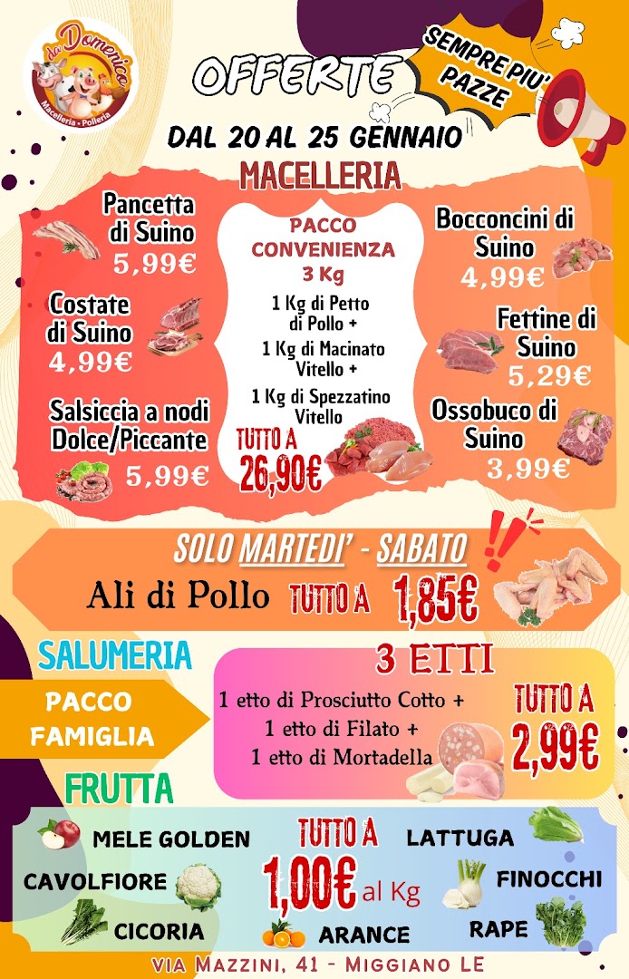 SUPERMERCATO DA DOMENICO, Miggiano