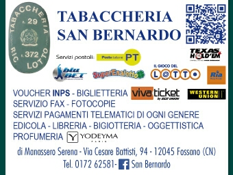 Tabaccheria San Bernardo di Manassero Serena