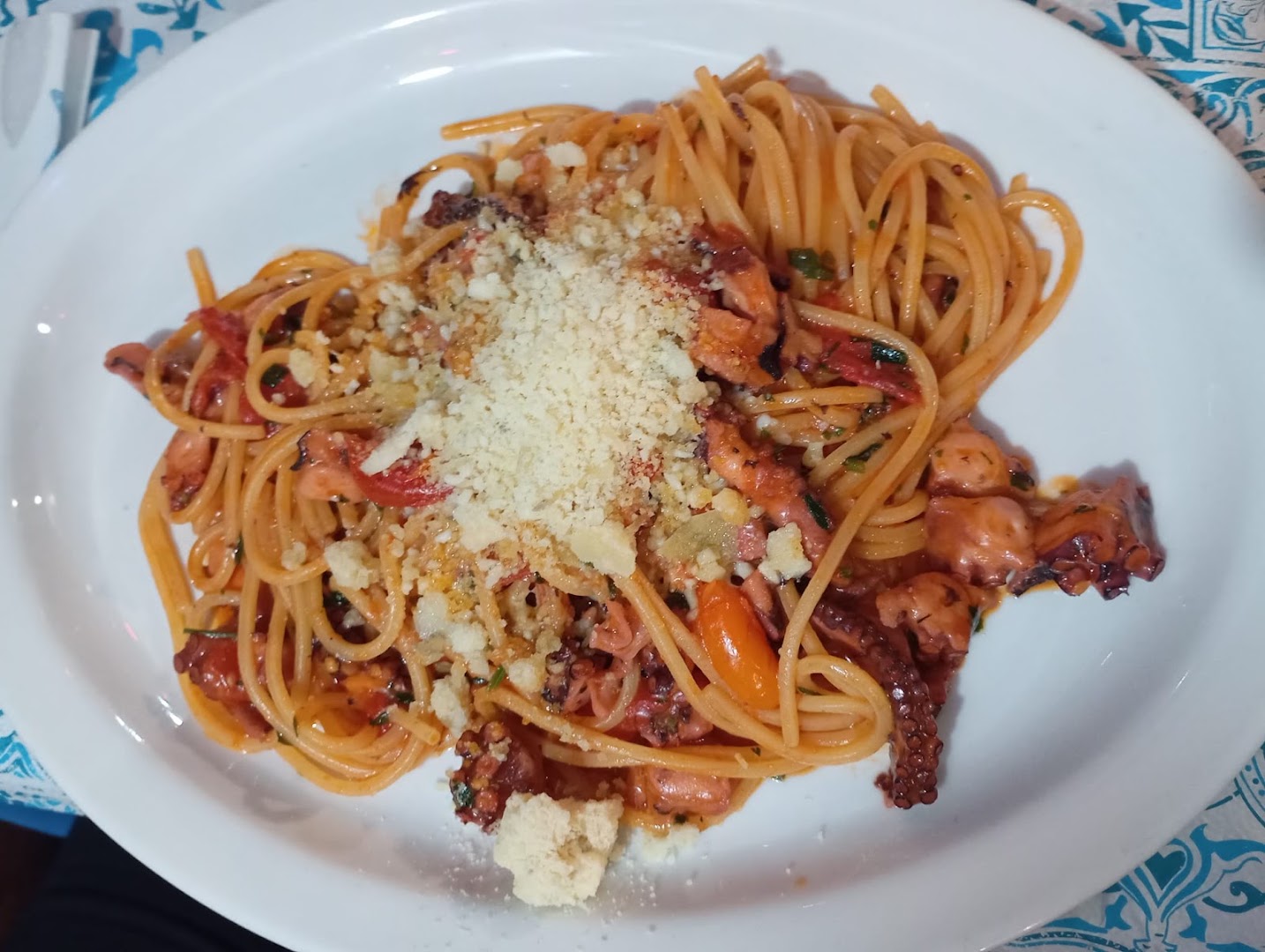 Tavola Azzurra 2 cibo da asporto