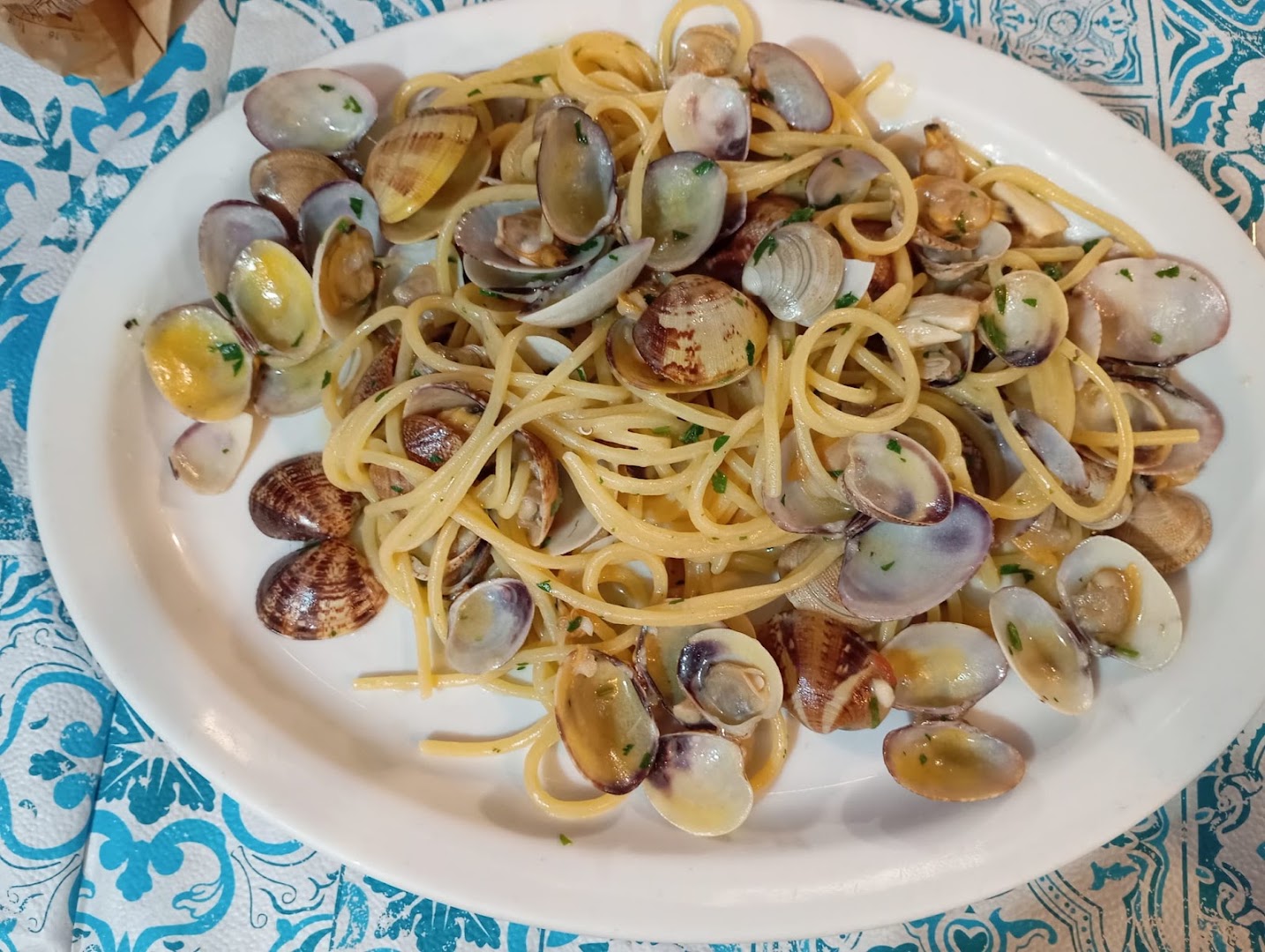 Tavola Azzurra 2 cibo da asporto