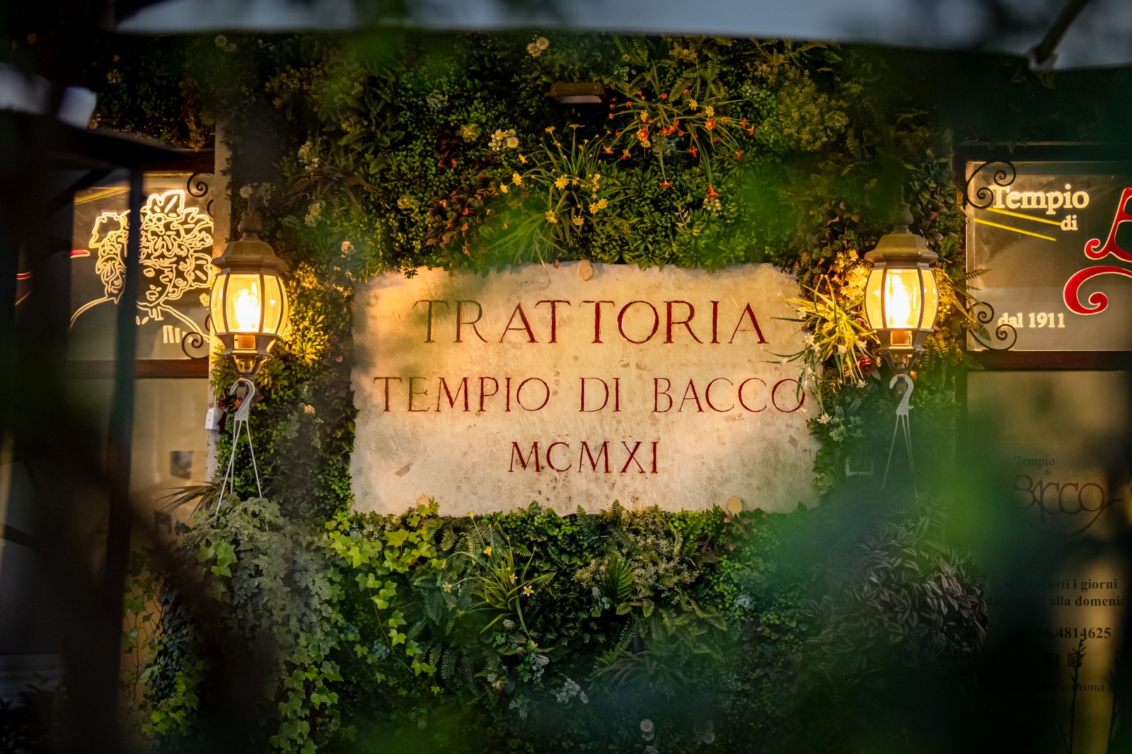 Tempio di Bacco | Storico Ristorante
