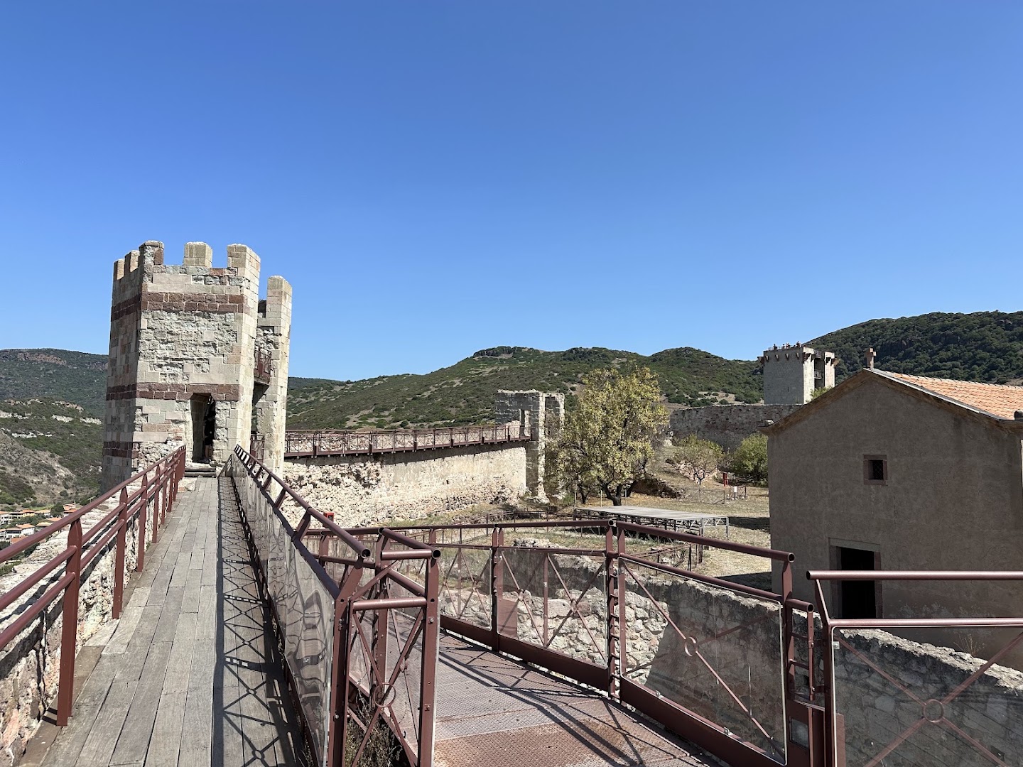 Terrazza panoramica del Castello di Serravalle (Bosa)