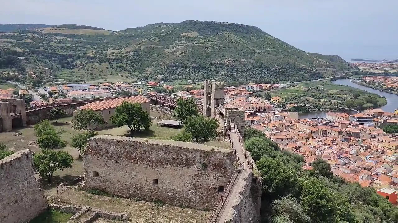 Terrazza panoramica del Castello di Serravalle (Bosa)