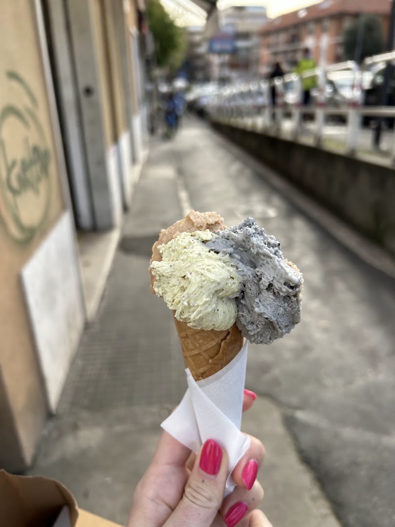 tichetta - gelato label, Roma
