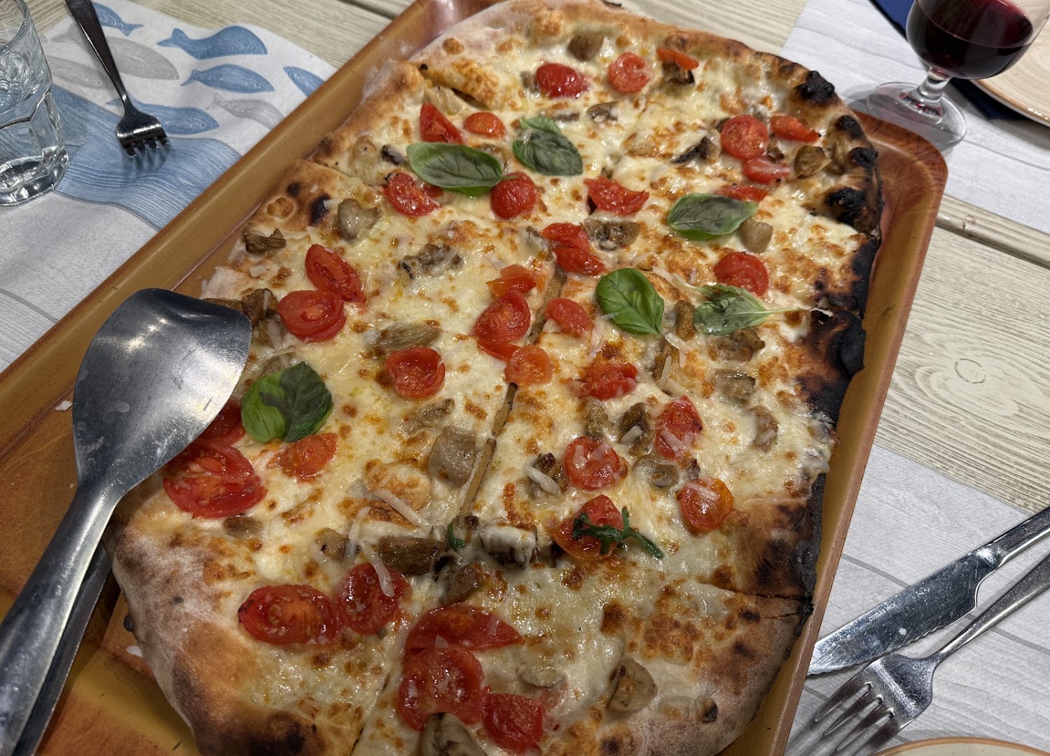 Tigabelas, pizza e sfizi