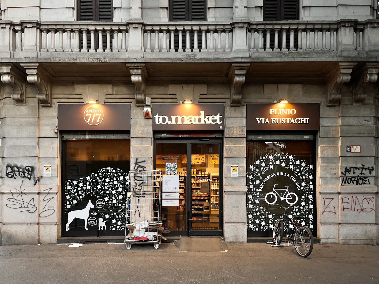 to.market Milano Plinio Via Eustachi