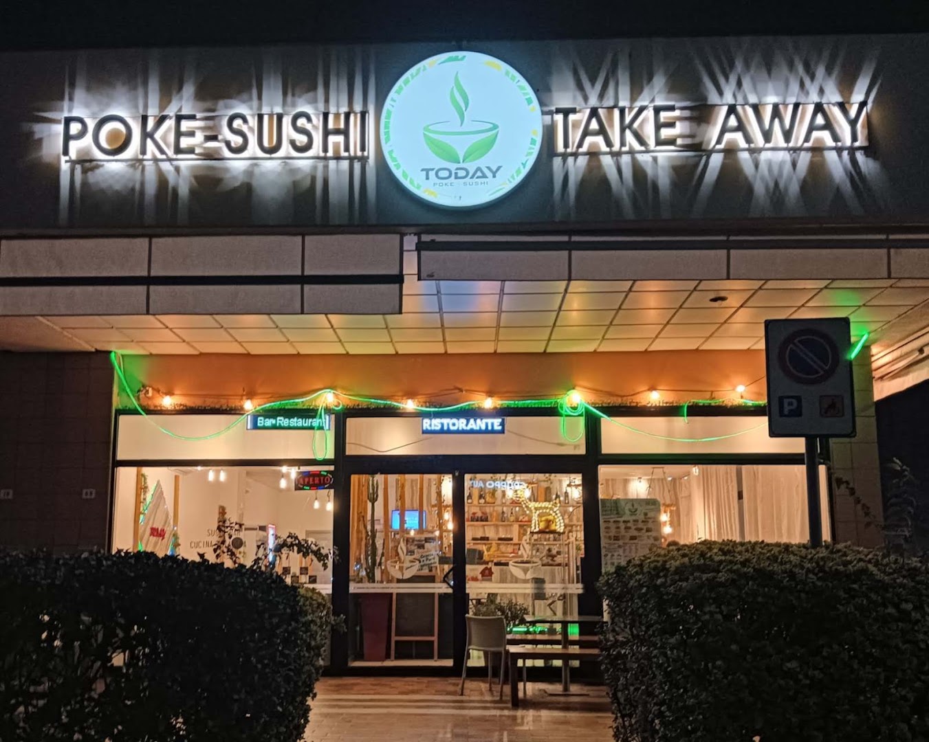Today poke sushi