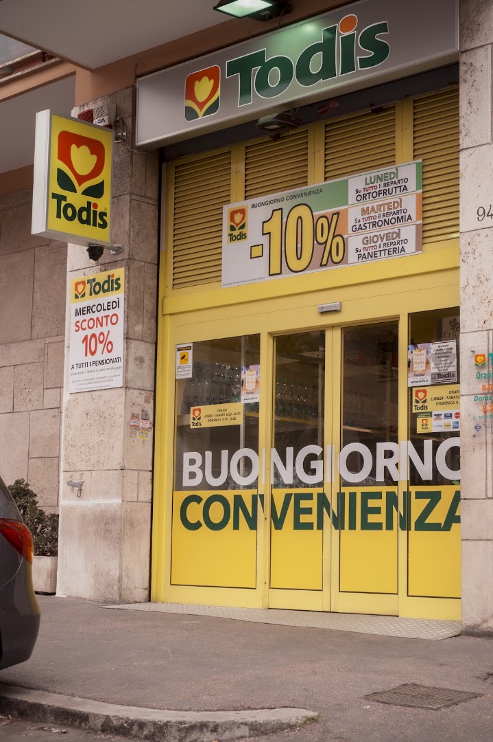 Todis Rione - Supermercato (Roma - via della Cava Aurelia), Roma