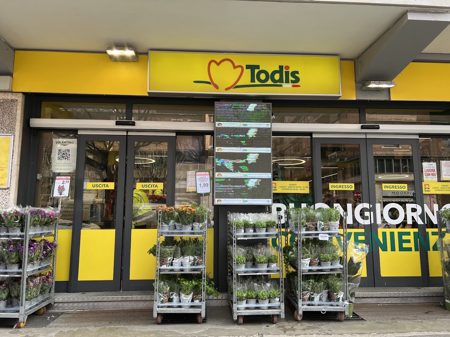 Todis Rione - Supermercato (Roma - via Satolli), Roma